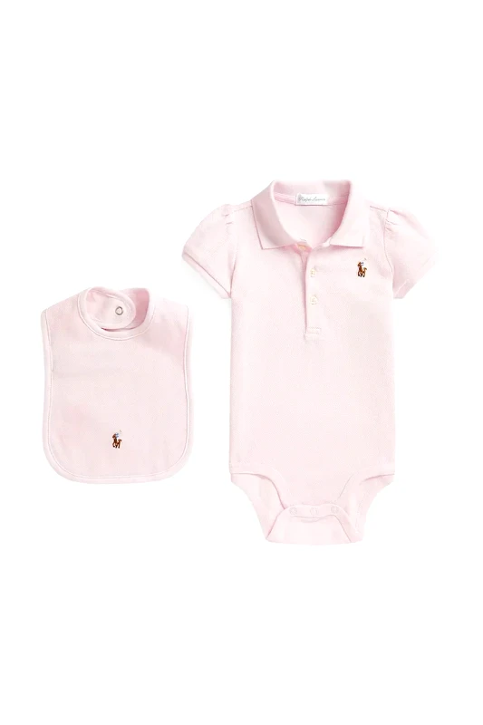 Polo Ralph Lauren Βαμβακερά φορμάκια για μωρά Polo Ralph Lauren