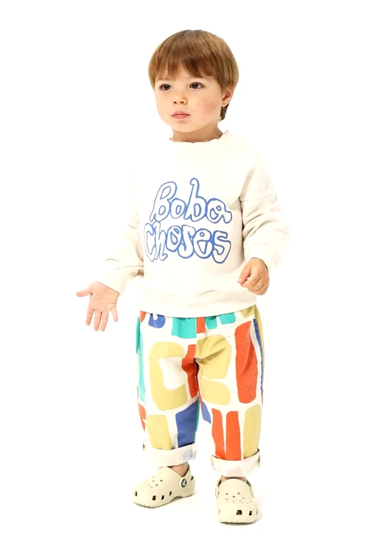 Bobo Choses Βαμβακερή μπλούζα μωρού Bobo Choses Bobo Choses By Hand