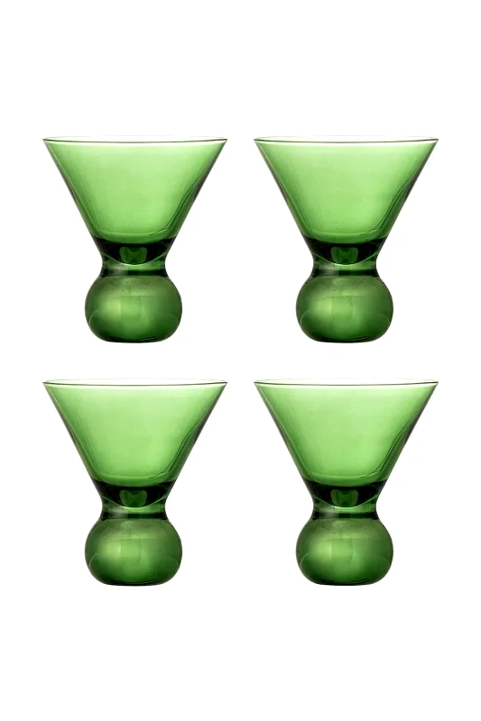 Bloomingville Σετ από ποτήρια κοκτέιλ Bloomingville Corliss 165 ml 4-pack