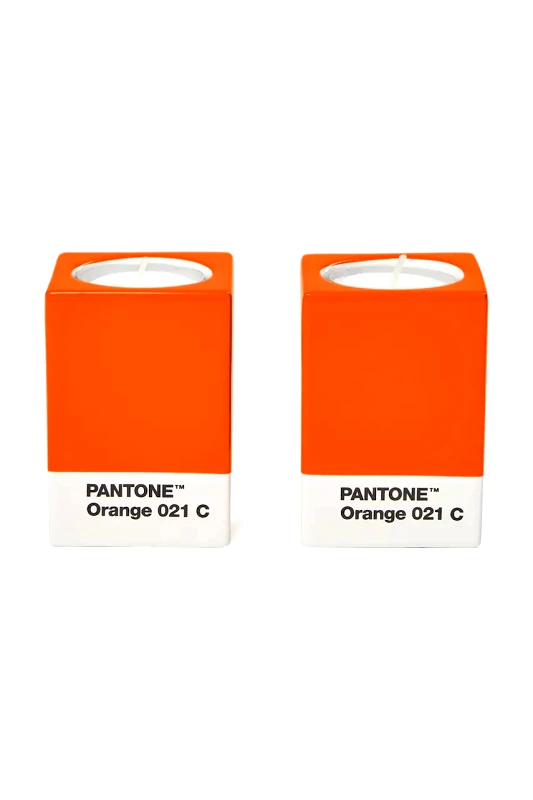 Pantone Pantone Σετ κηροπηγίων διακοσμητικό από πορσελάνη