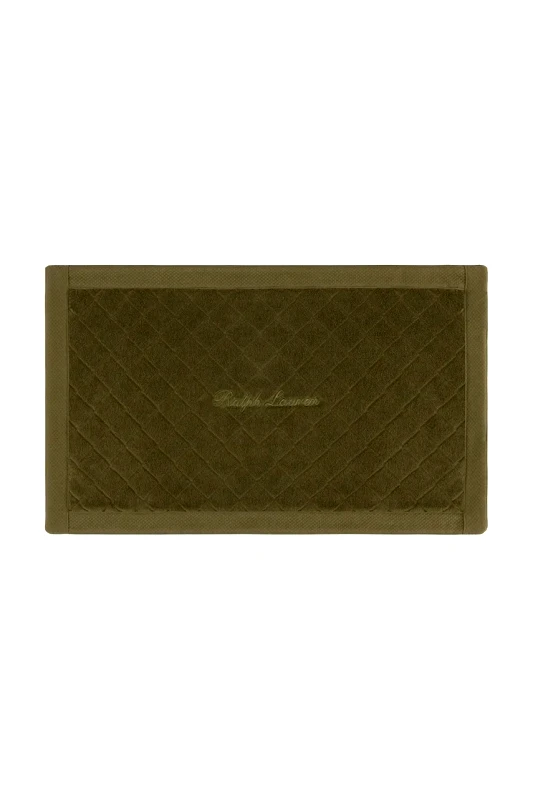 Ralph Lauren Βαμβακερό χαλάκι μπάνιου Ralph Lauren DULANEY Olive 50 x 80 cm