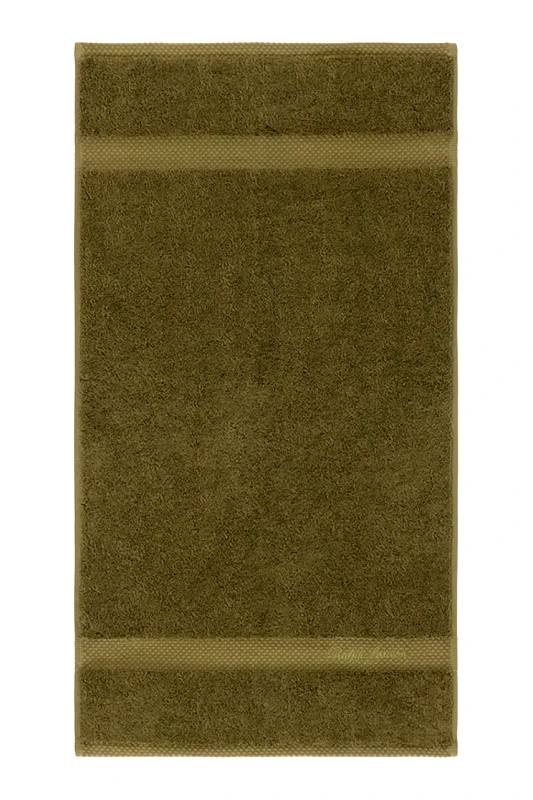 Ralph Lauren Μικρή βαμβακερή πετσέτα Ralph Lauren DULANEY Olive 42 x 70 cm