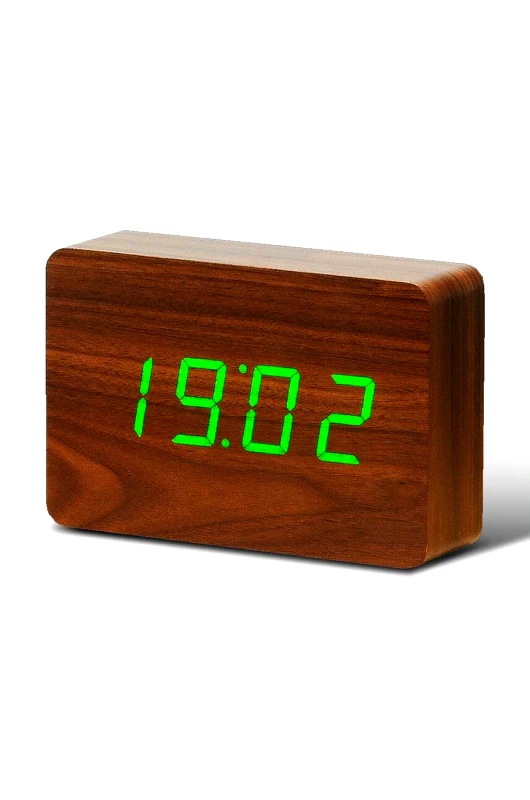 Gingko Design Επιτραπέζιο ρολόι Gingko Design Brick Click Clock