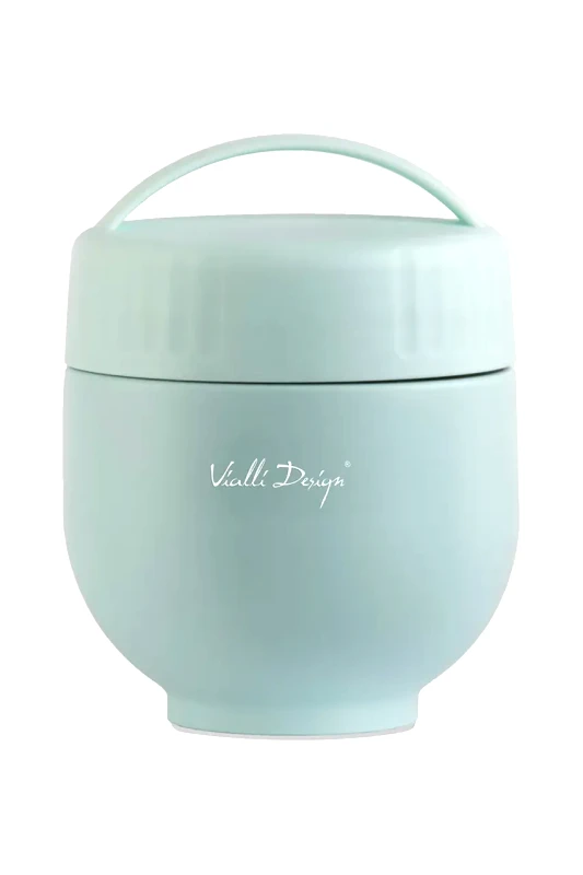 Vialli Design Θερμός με δοχείο και κουτάλι Vialli Design Fuori 680 ml