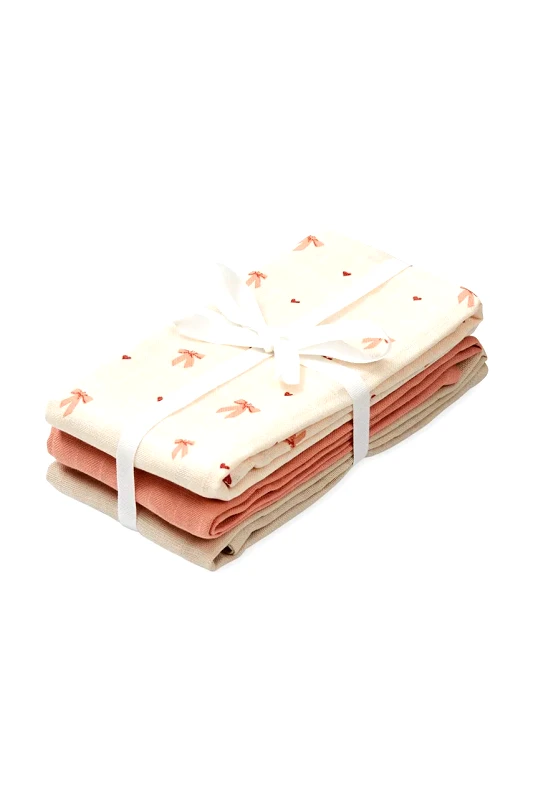 Cam Cam Copenhagen Cam Cam Copenhagen πάνα παιδικά βαμβακερά Bows 3-pack