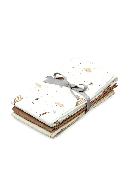 Cam Cam Copenhagen Cam Cam Copenhagen πάνα παιδικά βαμβακερά Dreamland, Camel, Light Sand 3-pack