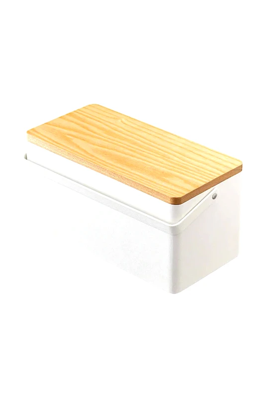 Yamazaki Yamazaki κουτί για αποθήκευση από ατσάλι 27 x 14 x 13,5 cm