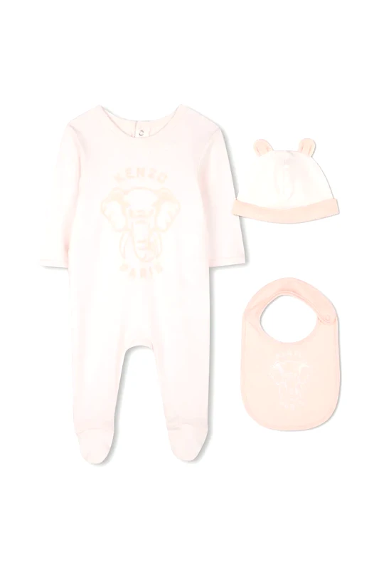 Kenzo kids Kenzo kids Βρεφική βαμβακερή ρόμπα Kenzo Kids