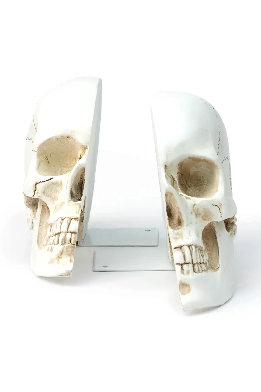 Luckies of London Στήριγμα βιβλίων Luckies of London Skull 12,3 x 15 x 21,5 cm 2-pack