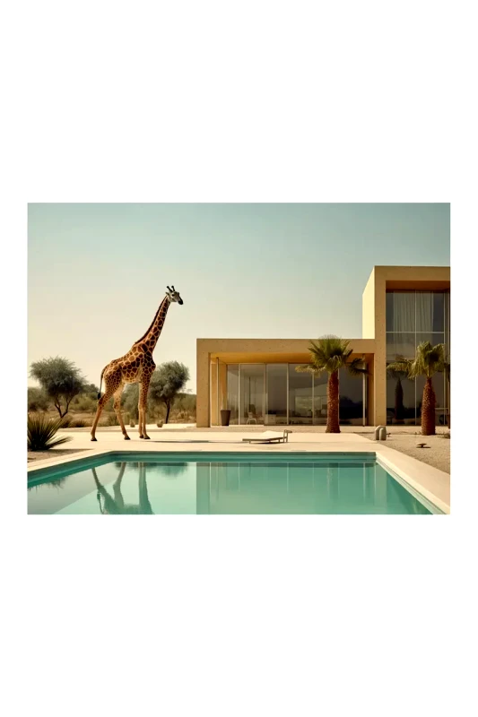 HARTMAN Έργο τέχνης σε ακρυλικό γυαλί a.i art HARTMAN Urban Zoo 13