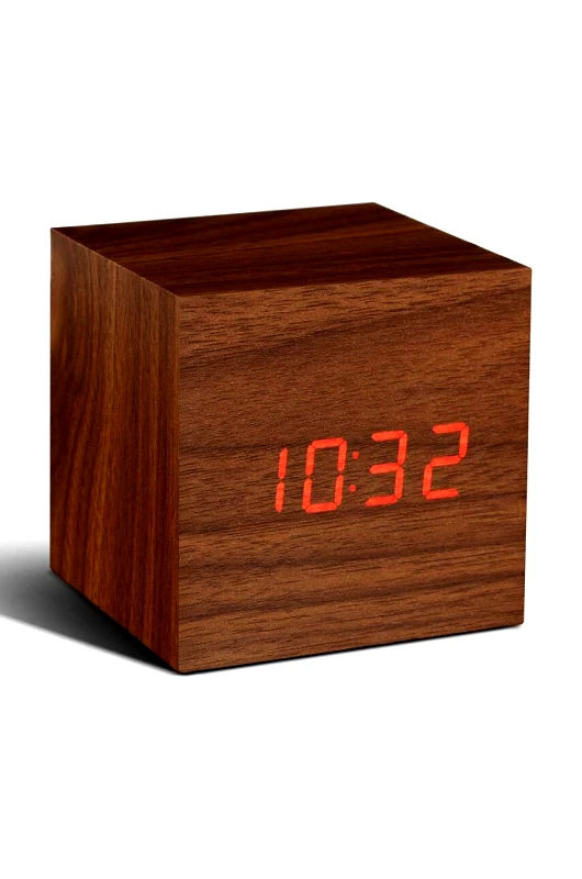 Gingko Design Επιτραπέζιο ρολόι Gingko Design Cube Click Clock