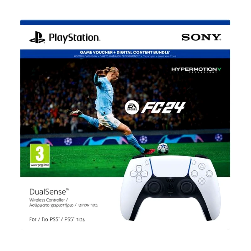 Sony Sony PS5 DualSense Wireless Controller & EA FC SPORTS 24 Voucher Code Bundle