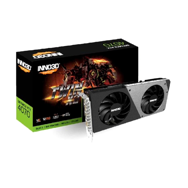 Inno 3D Inno 3D GPU RTX 4070 12GB Twin X2 Κάρτα Γραφικών