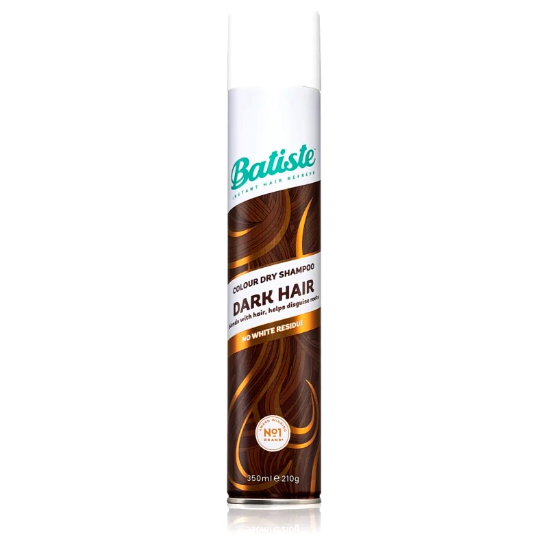 Batiste Batiste Dark and Deep Brown ξηρό σαμπουάν για σκούρα μαλλιά 350 ml