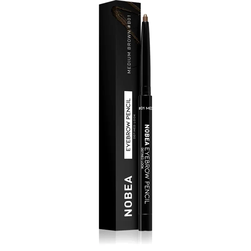 NOBEA NOBEA Day-to-Day Eyebrow Pencil αυτόματο μολύβι για τα φρύδια 01 Medium brown 0,3 γρ