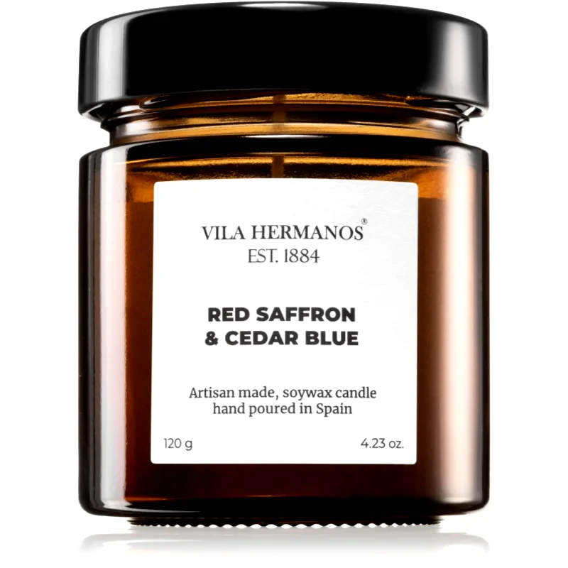 Vila Hermanos Vila Hermanos Apothecary Red Saffron & Cedar Blue αρωματικό κερί 150 γρ
