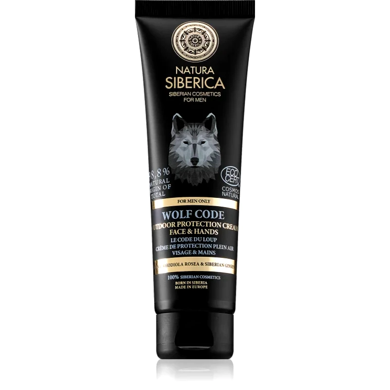 Natura Siberica Natura Siberica For Men Only προστατευτική κρέμα για πρόσωπο και σώμα 80 ml