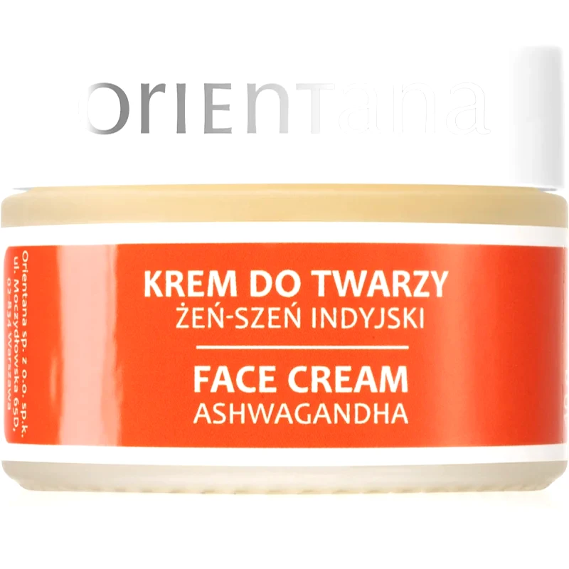 Orientana Orientana Ashwagandha Face Cream ενυδατική κρέμα προσώπου 40 γρ