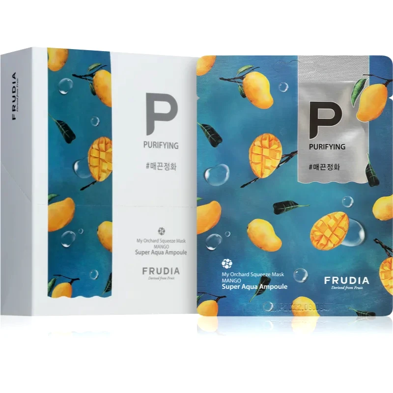 Frudia Frudia My Orchard Mango υφασμάτινη μάσκα θρέψης 10x20 ml