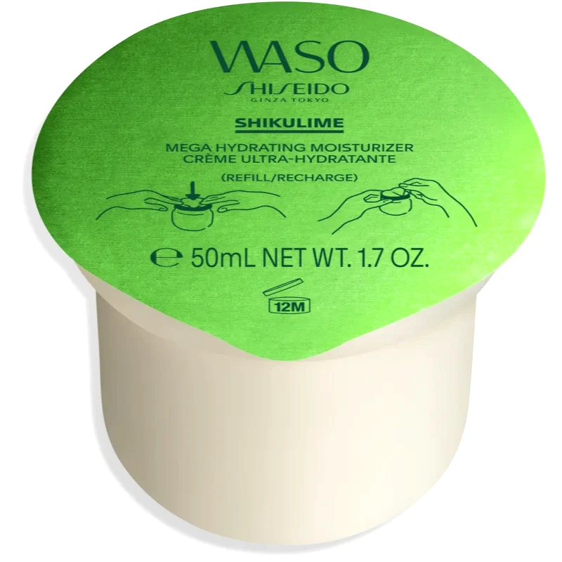 Shiseido Shiseido Waso Shikulime ενυδατική κρέμα για πρόσωπο ανταλλακτικό 50 μλ