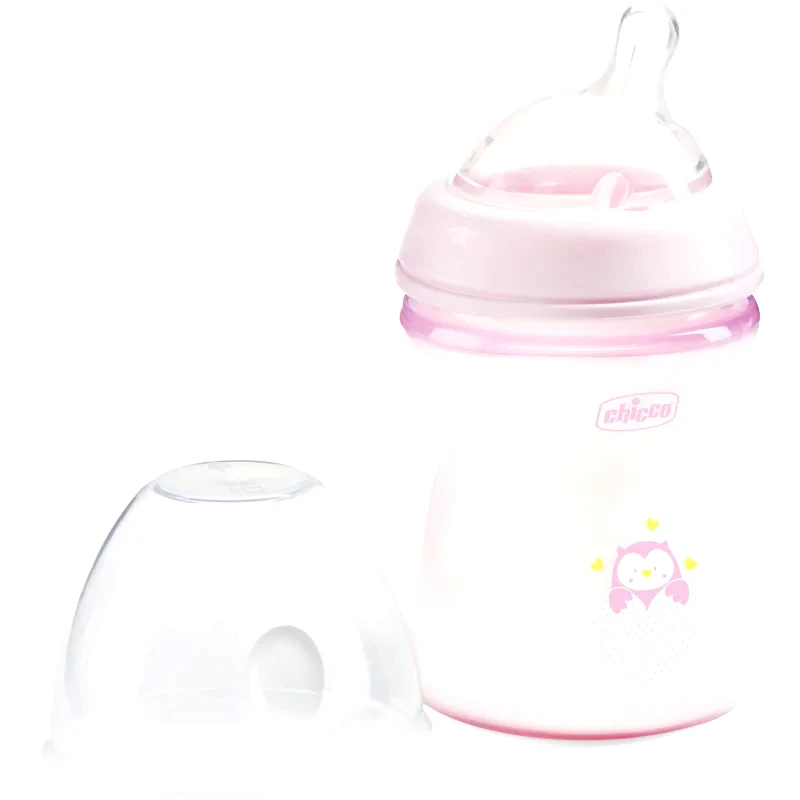 Chicco Chicco Natural Feeling Girl μπιμπερό 2m+ 250 ml