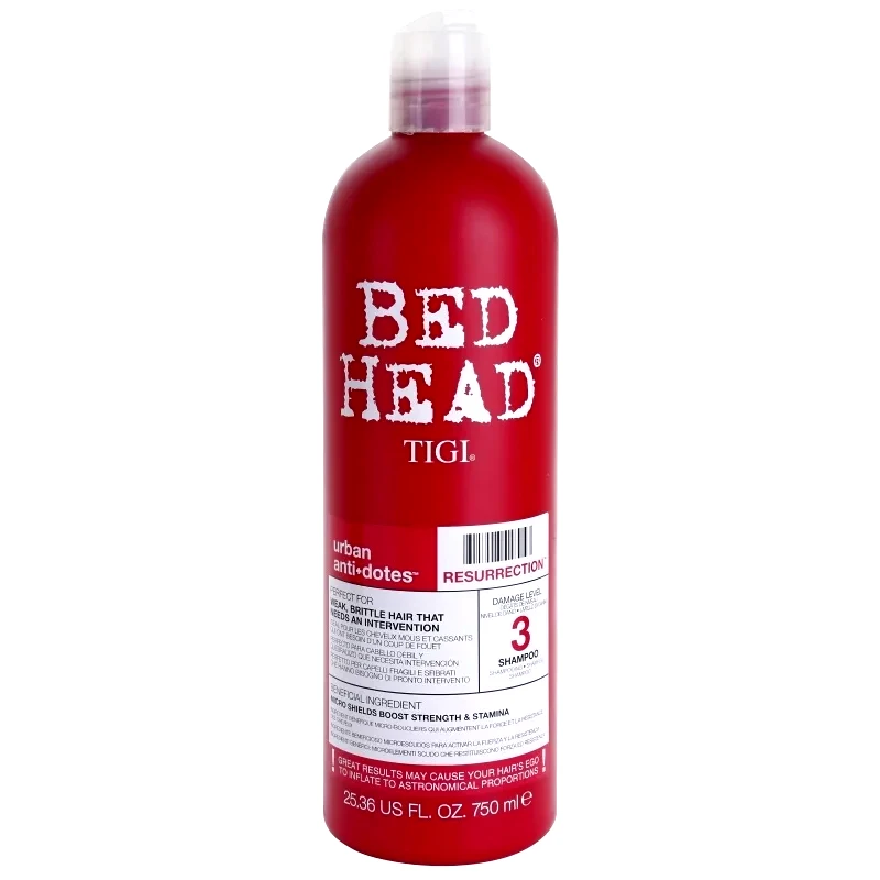 TIGI TIGI Bed Head Urban Antidotes Resurrection σαμπουάν για αδύναμα, ταλαιπωρημένα μαλλιά 750 ml