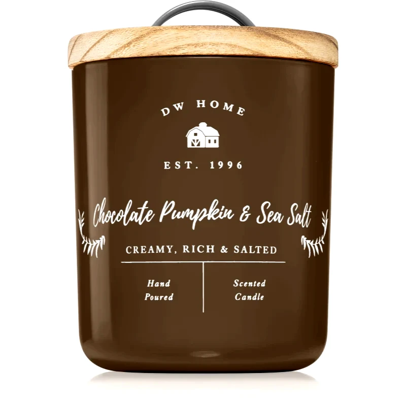 DW Home DW Home Farmhouse Chocolate Pumpkin & Sea Salt αρωματικό κερί 264 γρ
