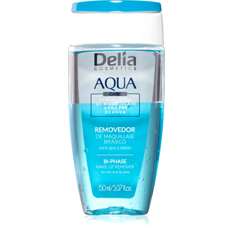 Delia Cosmetics Delia Cosmetics Aqua διφασικό ντεμακιγιάζ για τη περιοχή ματιών και χειλιών 150 ml
