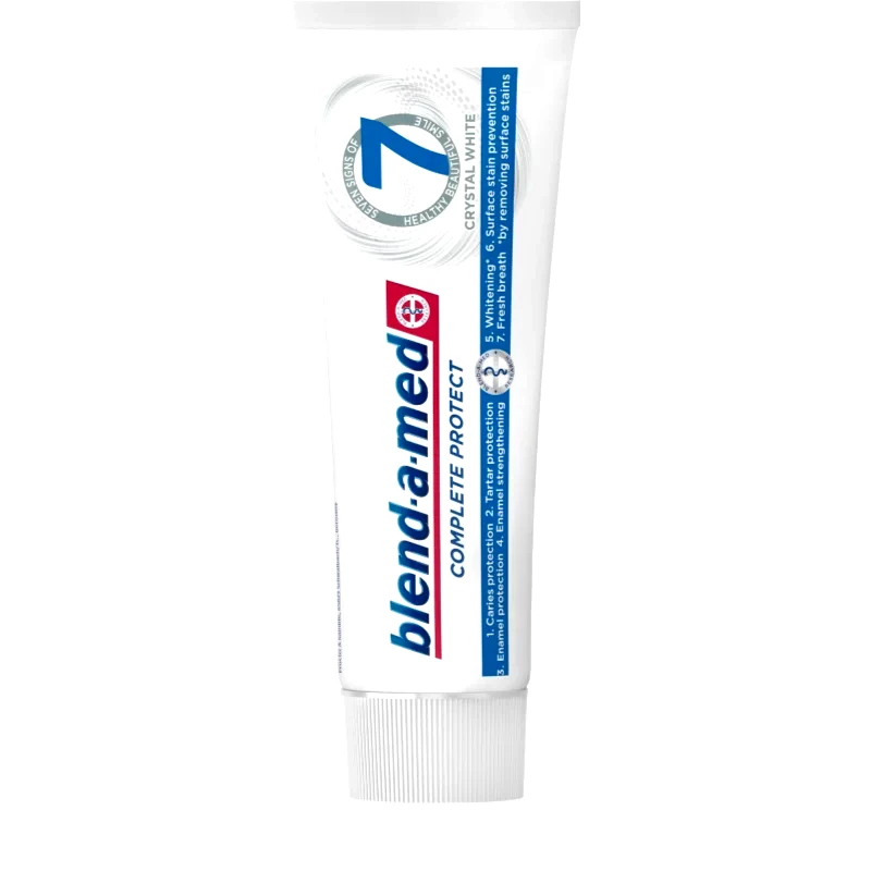 Blend-a-med Blend-a-med Protect 7 Crystal White οδοντόκρεμα για πλήρη προστασία των δοντιών 75 ml