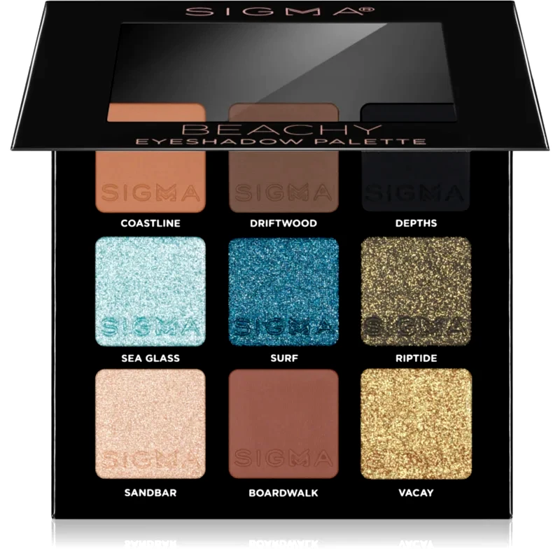 Sigma Beauty Sigma Beauty Party on The Go παλέτα με σκιές ματιών απόχρωση Beachy 9 γρ