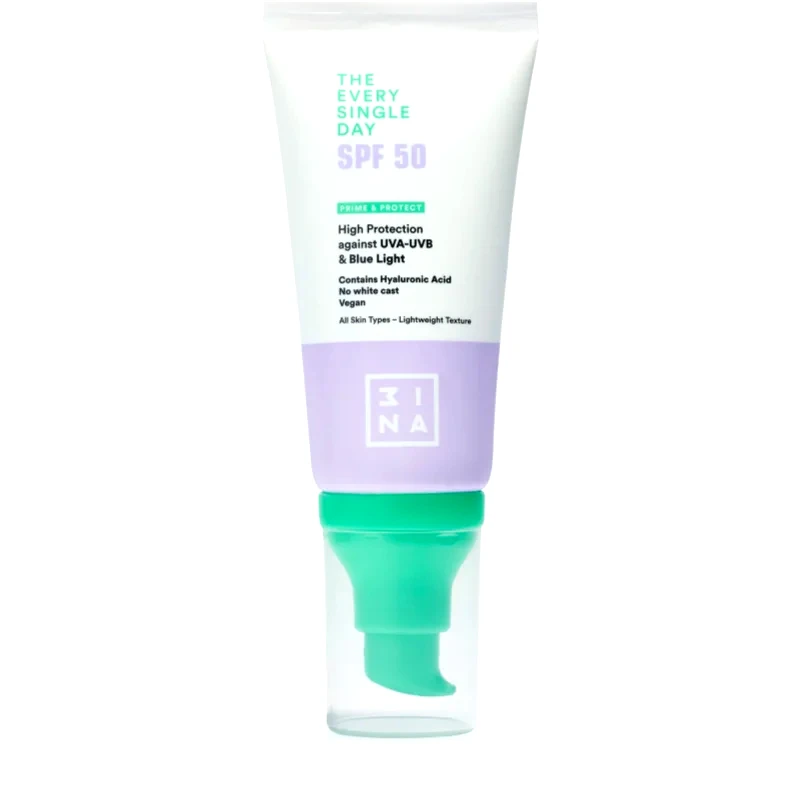 3INA 3INA The Every Single Day SPF 50 προστατευτική κρέμα ημέρας SPF 50 50 ml