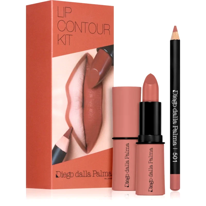 Diego dalla Palma Diego dalla Palma Lip Contour Kit σετ για τα χείλη απόχρωση 501 NUDE 5,1 γρ