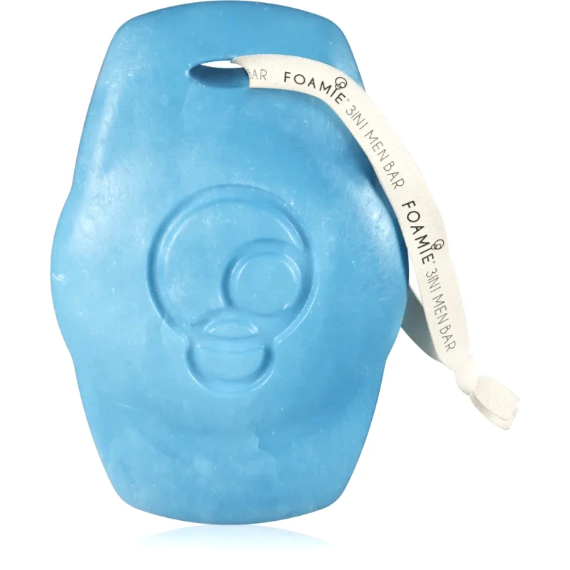 Foamie Foamie Seas The Day 3in1 Shower Body Bar For Men απορρυπαντικό χωρίς σαπούνι για άντρες 90 γρ