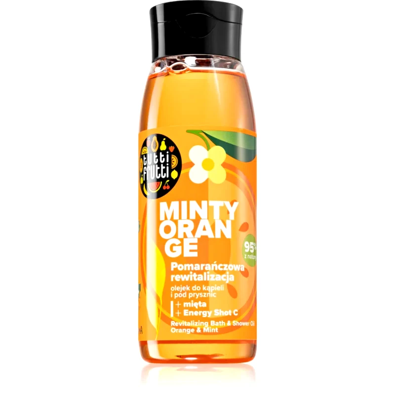 Farmona Farmona Tutti Frutti Minty Orange Αναζωογονητικό λάδι για το ντους 400 ml