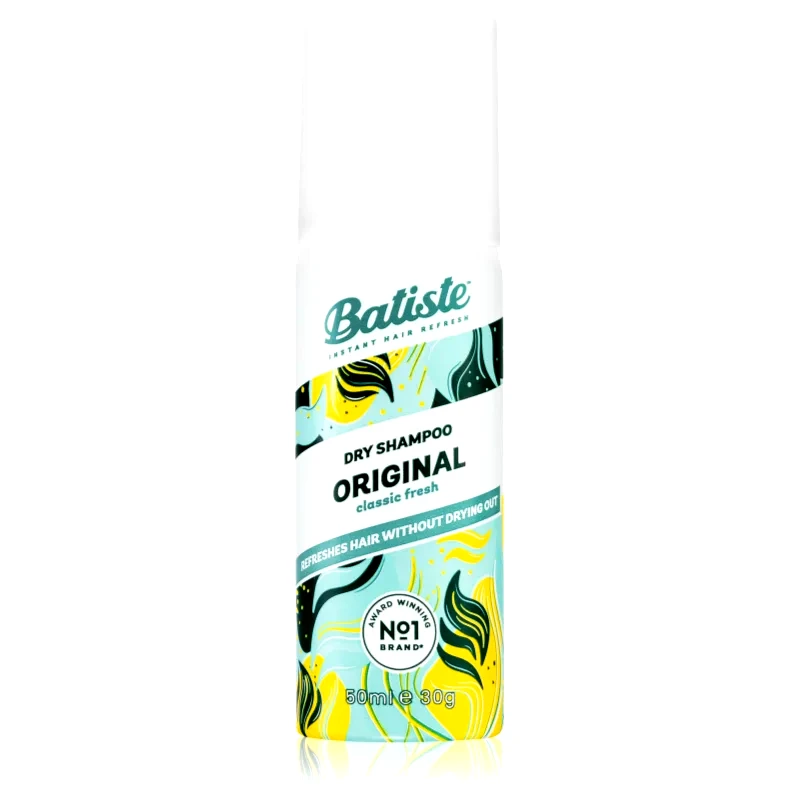 Batiste Batiste Original ξηρό σαμπουάν συσκευασία ταξιδίου 50 ml