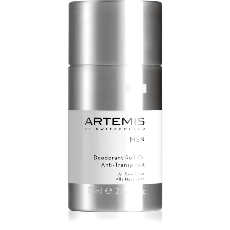 ARTEMIS ARTEMIS MEN Deodorant Roll-On αποσμητικό ρολλ-ον χωρίς άλατα αλουμινίου 75 ml