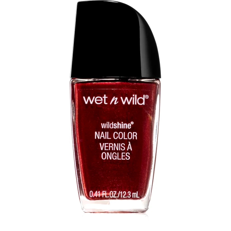 Wet n Wild Wet n Wild Wild Shine πολύ καλυπτικό βερνίκι νυχιών απόχρωση Burgundy Frost 12.3 ml