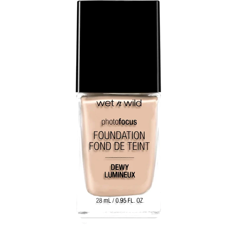 Wet n Wild Wet n Wild Photo Focus ελαφρύ ενυδατικό μεικ απ για λαμπρή επιδερμίδα απόχρωση Soft Ivory 28 ml
