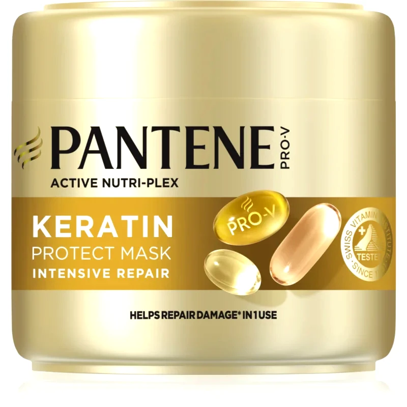 Pantene Pantene Pro-V Active Nutri Plex Intensive Repair αναγεννητική μάσκα για τα μαλλιά για ξηρά και κατεστραμμένα μαλλιά 300 ml