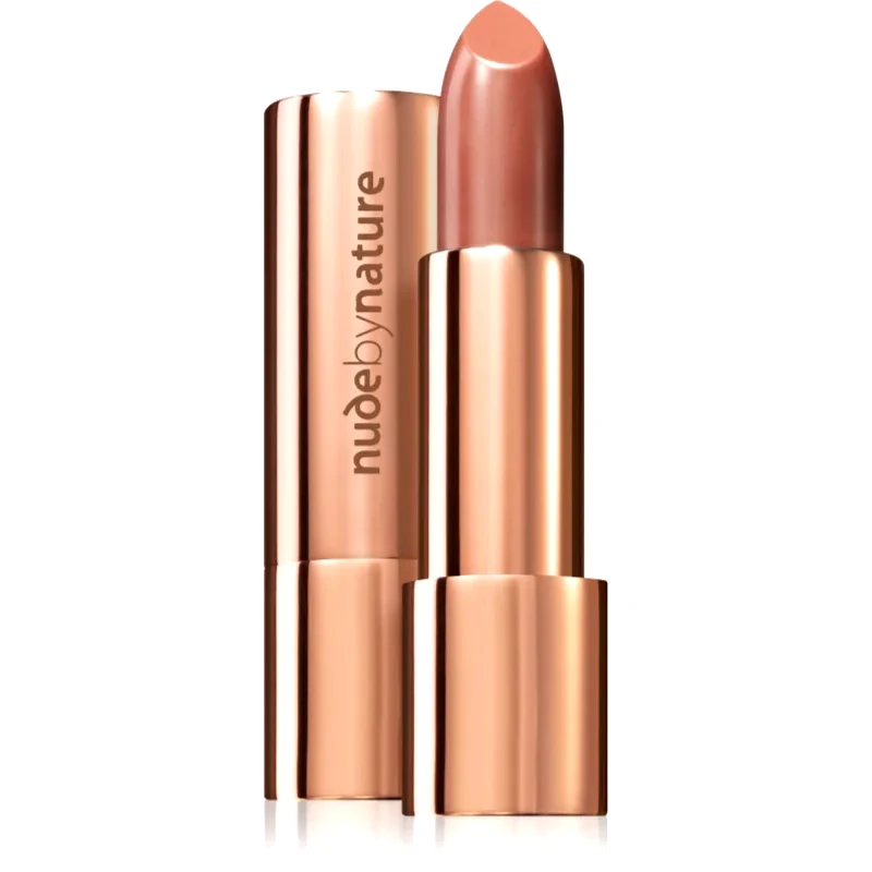 Nude by Nature Nude by Nature Moisture Shine λαμπερό κραγιόν με ενυδατικό αποτέλεσμα απόχρωση 05 Pale Coral 4 γρ