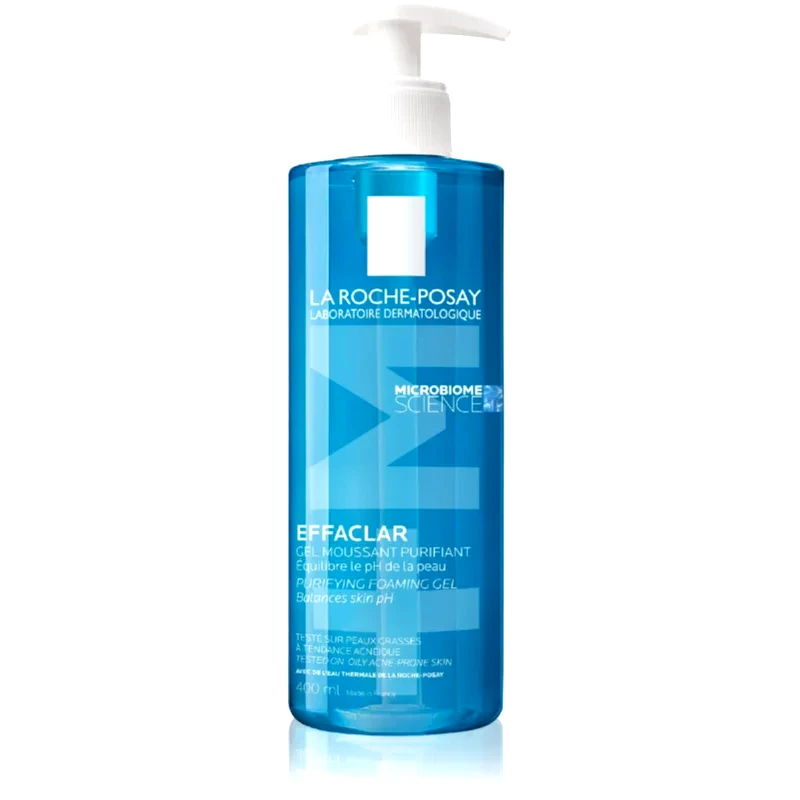 La Roche-Posay La Roche-Posay Effaclar καθαριστικό αφρώδες τζελ για λιπαρή και προβληματική επιδερμίδα 400 ml