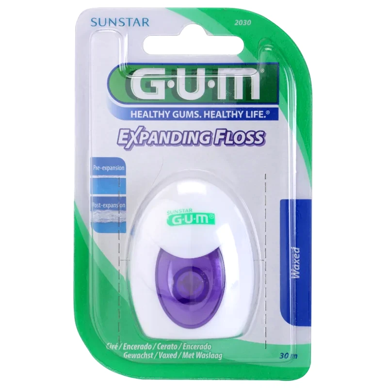 G.U.M G.U.M Expanding Floss οδοντικό νήμα 30 μ