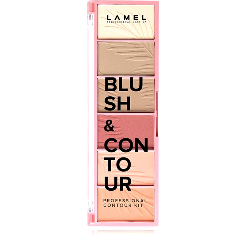 LAMEL LAMEL Blush & Contour Παλέτα για σκίαση και ρουζ 16 γρ