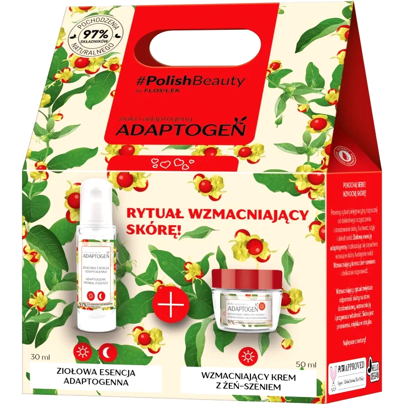 FlosLek Laboratorium FlosLek Laboratorium Adaptogen σετ δώρου με Τζίνσενγκ