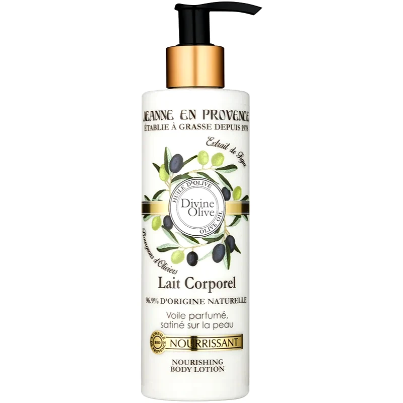 Jeanne en Provence Jeanne en Provence Divine Olive θρεπτικό γάλα για το σώμα με ελαιολάδο 250 μλ