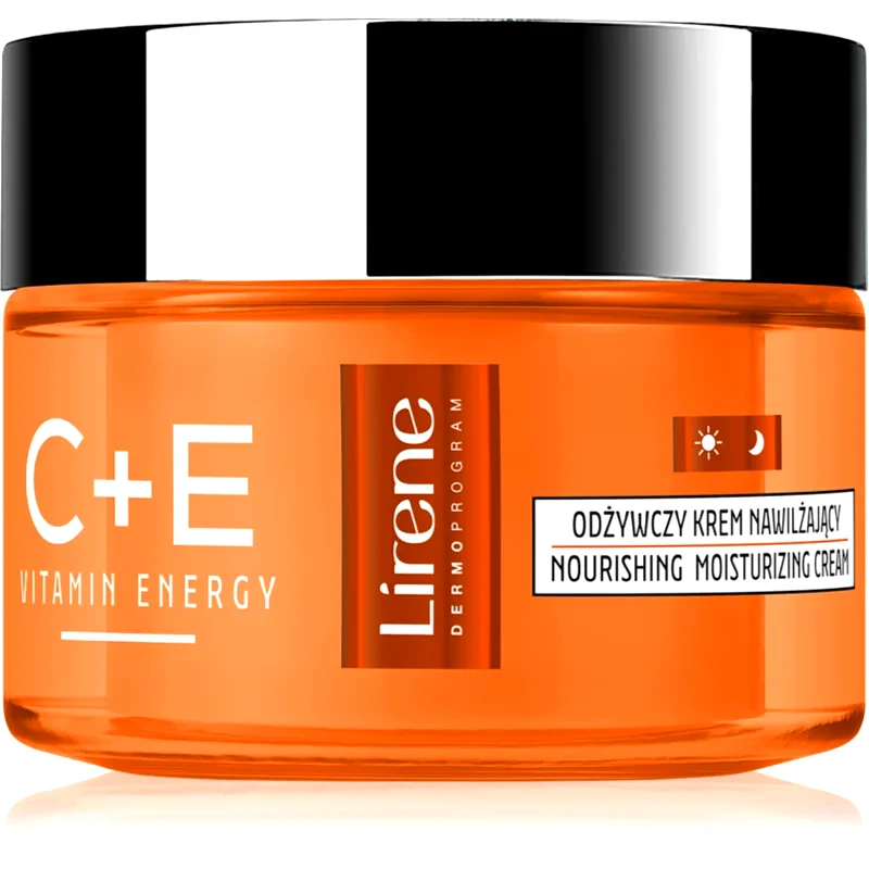 Lirene Lirene Vitamin Energy C+E κρέμα προσώπου για θρέψη και ενυδάτωση 50 ml