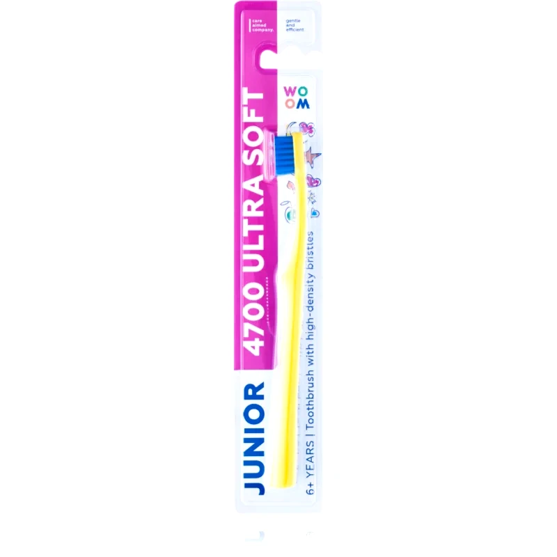 WOOM WOOM Toothbrush Junior 4700 Ultra Soft οδοντόβουρτσα για παιδιά ηλικίας από 6 ετών ύπερ-μαλακό 1 τμχ