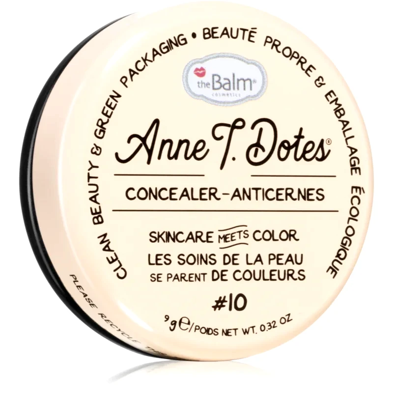 theBalm theBalm Anne T. Dotes® Concealer Διορθωτής κατά του κόκκινου απόχρωση #10 For Very Fair Skin 9 γρ