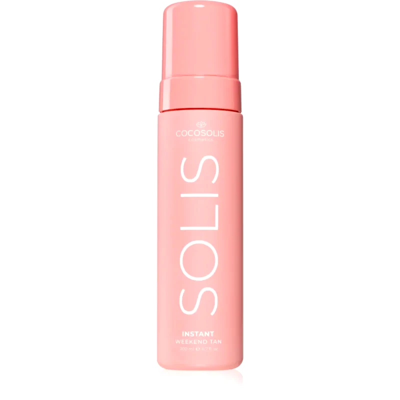 COCOSOLIS COCOSOLIS SOLIS Instant Weekend Tan αφρός αυτομαυρίσματος για γρήγορο μαύρισμα 200 ml