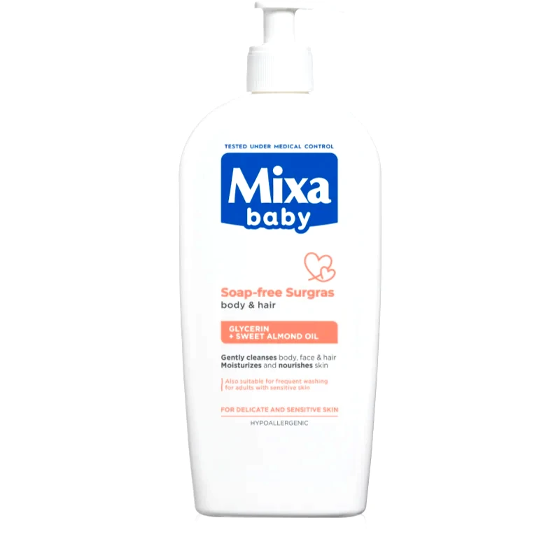 MIXA Mixa Baby τζελ για ντους και σαμπουάν 2 σε 1 για παιδιά 400 ml
